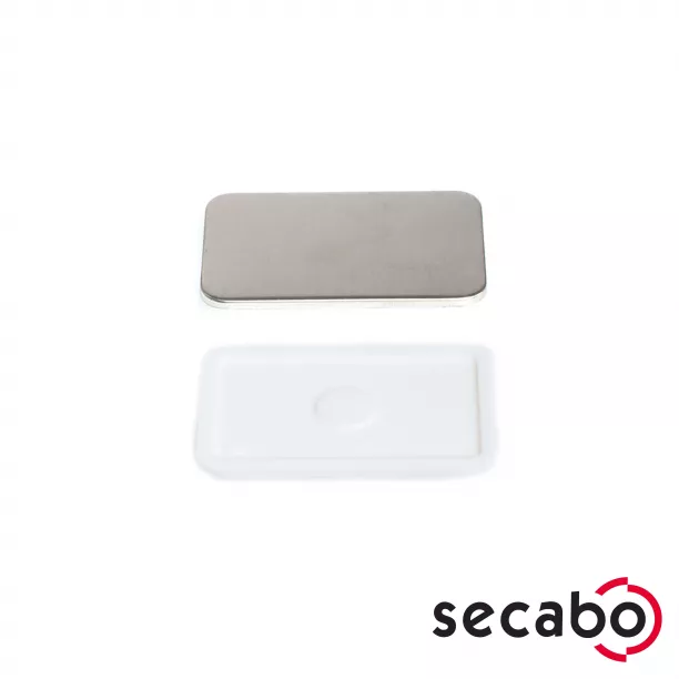 Blank Secabo magnetic badges