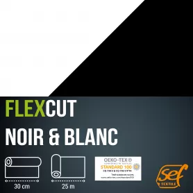 FlexCut Width 30 (Black/White)