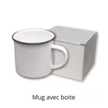 Double Pallets of Sublimatable Enamel Mugs A, 12oz / 370ml